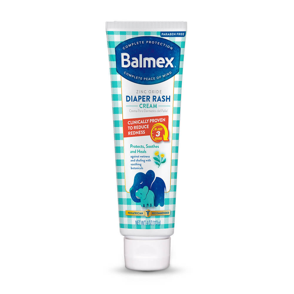 pdp-cream-4oz-tube Balmex Zinc Oxide Diaper Rash Cream - 4oz.