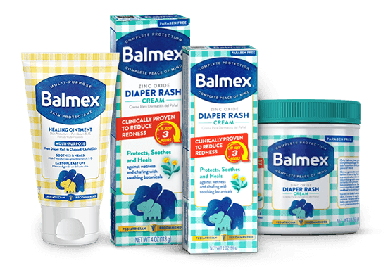 Balmex Zinc Oxide Diaper Rash Cream